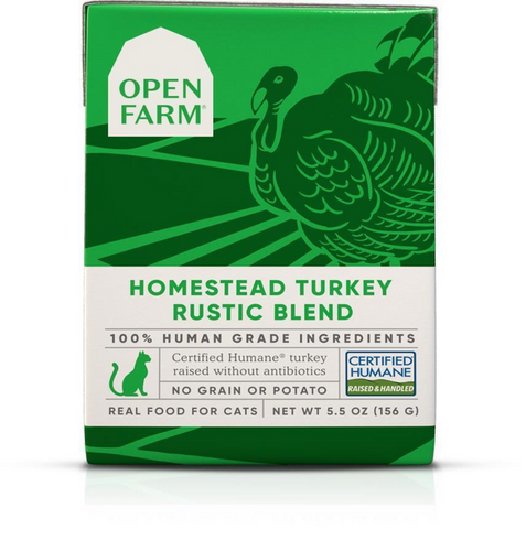Open Farm Grain Free Rustic Blend Homestead Turkey Wet Cat Food