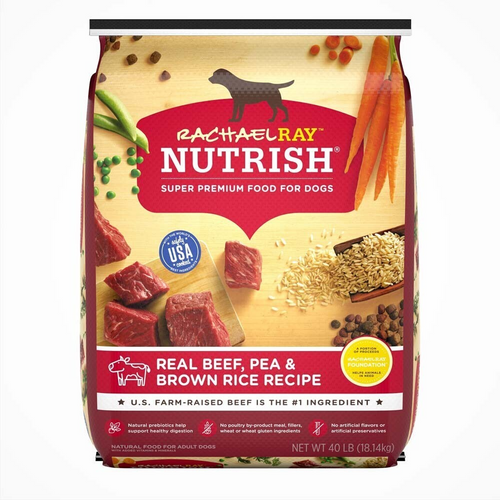 Rachael Ray Nutrish Natural Beef, Pea, & Brown Rice Recipe Dry Dog Food