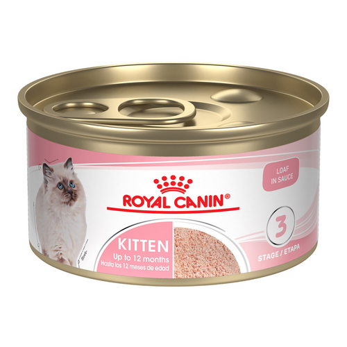 Royal Canin Feline Health Nutrition Kitten Instinctive Loaf in Sauce Canned Cat Food