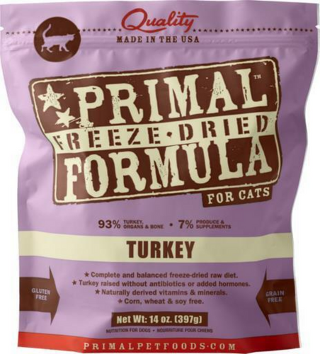 Primal Freeze Dried Nuggets Grain Free Turkey Formula Cat Food