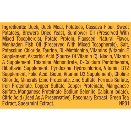 Natural Balance Limited Ingredient Reserve Grain Free Dry Dog Food for Small Breeds, Duck & Potato Recipe