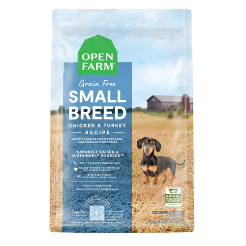 Open Farm Grain Free Chicken and Turkey Small Breed Dry Dog Food