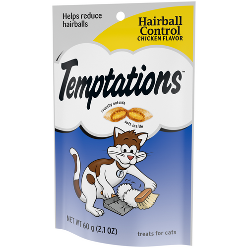 Temptations Hairball Control Chicken Indoor Cat Treats