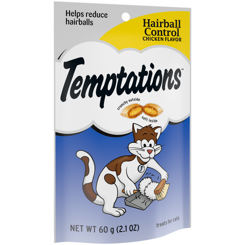 Temptations Hairball Control Chicken Indoor Cat Treats