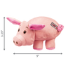 Kong Phatz Pig Plush Dog Toy