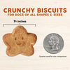 Cloud Star Wag More Bark Less Crunchy Grain Free Peanut Butter & Apples Dog Treats