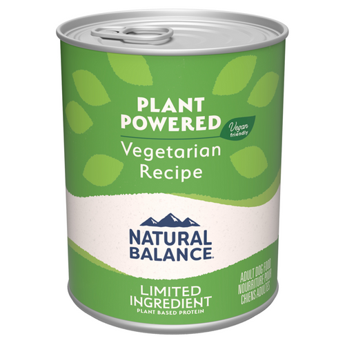 Natural Balance Limited Ingredient Wet Dog Food, Vegetarian Recipe