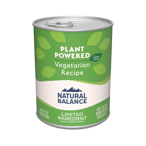 Natural Balance Limited Ingredient Wet Dog Food, Vegetarian Recipe