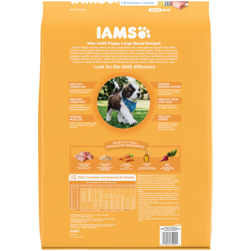 Iams ProActive Health Smart Puppy Large Breed Dry Dog Food