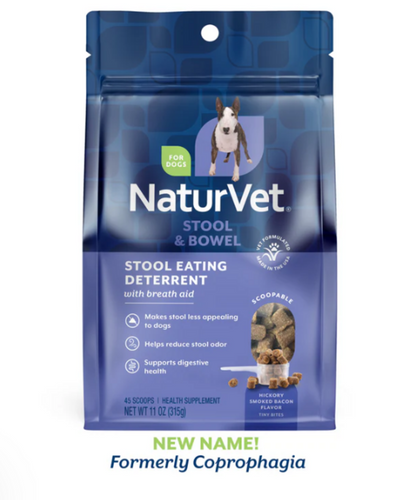 NaturVet Scoopables Coprophagia Stool Eating Deterrent for Dogs