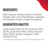 Nulo Dog Jerky Grain Free Beef & Coconut