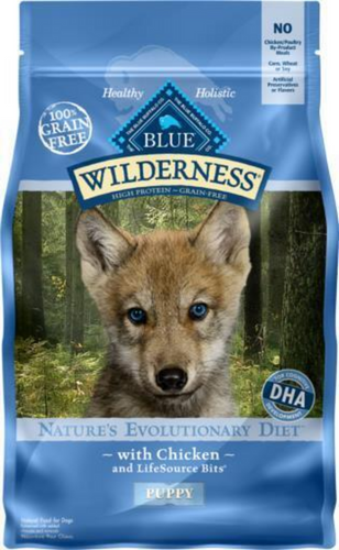 Blue Buffalo Wilderness Puppy Grain Free Chicken Dry Food