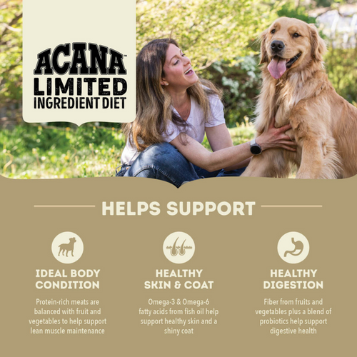 Acana Singles Limited Ingredient Dry Dog Food Duck & Pear Recipe
