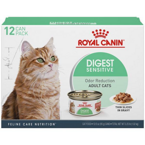 Royal Canin Feline Nutrition Digestive Sensitive Thin Slices in Gravy Canned Cat Food