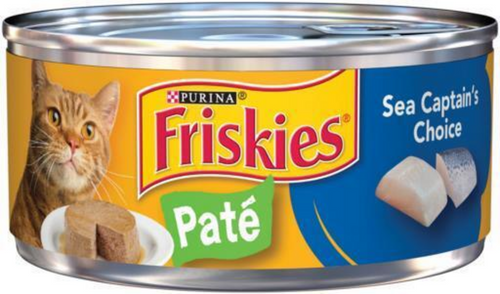 Friskies Pate Sea Captains Choice Wet Cat Food