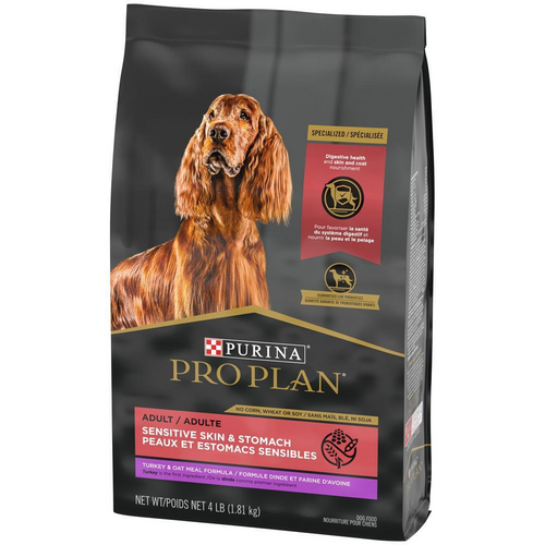 ProPlan Sensitive Skin & Stomach Turkey and Oatmeal Dry Dog Food
