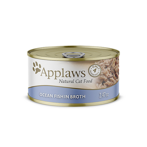 Applaws Natural Wet Cat Food Ocean Fish in Broth