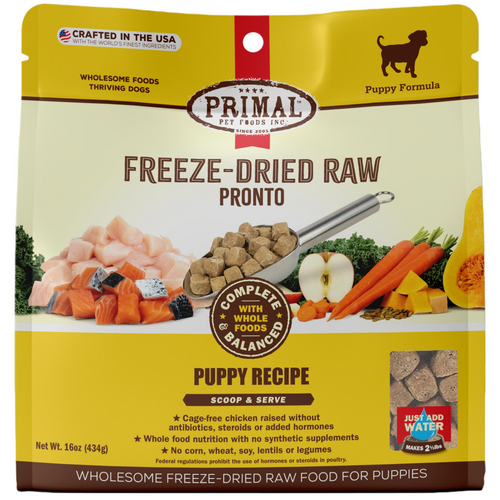 Primal Canine Puppy Formula Freeze-Dried Pronto