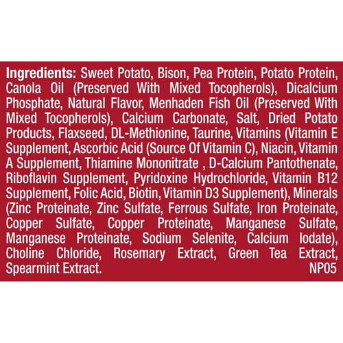Natural Balance Limited Ingredient Reserve Grain Free Dry Dog Food, Sweet Potato & Bison Recipe