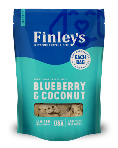 Finley's Blueberry & Coconut Crunchy Biscuits