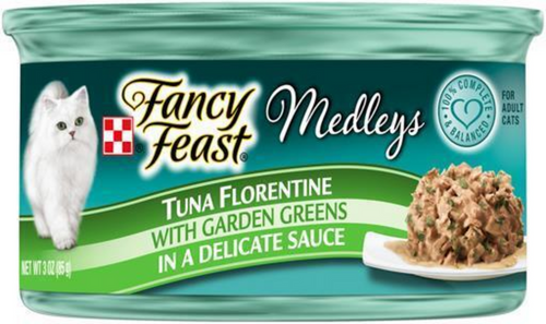 Fancy Feast Elegant Medleys Tuna Florentine Wet Cat Food