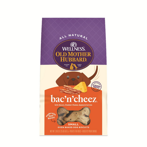 Old Mother Hubbard Crunchy Classic Natural BacNCheez Biscuits Dog Treats