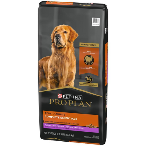 ProPlan Complete Essentials Shredded Blend Turkey and Rice Dry Dog Food