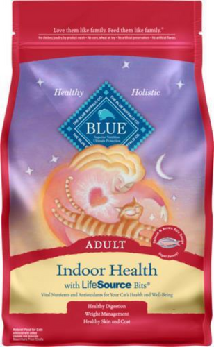 Blue Buffalo Tastefuls Adult Indoor Cat Salmon & Brown Rice Recipe Dry Food