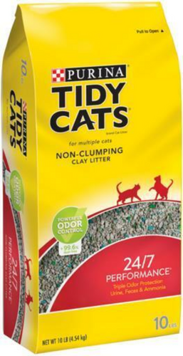 Tidy Cats Non Clumping Cat Litter, 24/7 Performance Multi Cat Litter Odor Control Formula