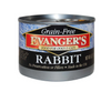 Evanger's Grain Free Rabbit  Canned Dog and Cat Food