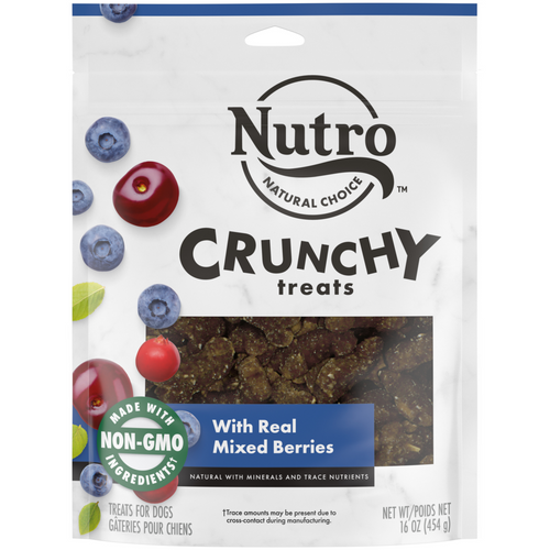Nutro Crunchy Treats with Real Mixed Berries Dog Treats