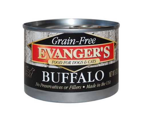 Evanger's Grain Free Buffalo Canned Dog and Cat Food