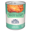 Natural Balance Limited Ingredient Wet Dog Food, Chicken & Sweet Potato Recipe