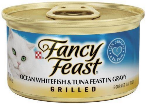 Fancy Feast Grilled Ocean Whitefish and Tuna Wet Cat Food