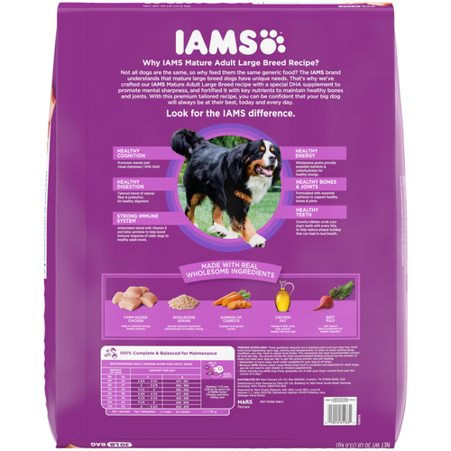 Iams ProActive Health Mature Adult Large Breed Dry Dog Food