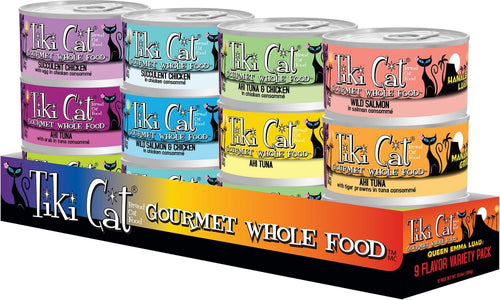 Tiki Cat Queen Emma Luau Variety Pack Canned Cat Food