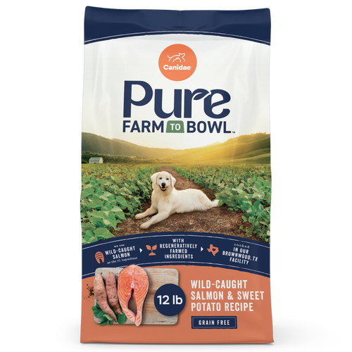Canidae Pure Farm To Bowl Wild-Caught Salmon & Sweet Potato Recipe Dog Food