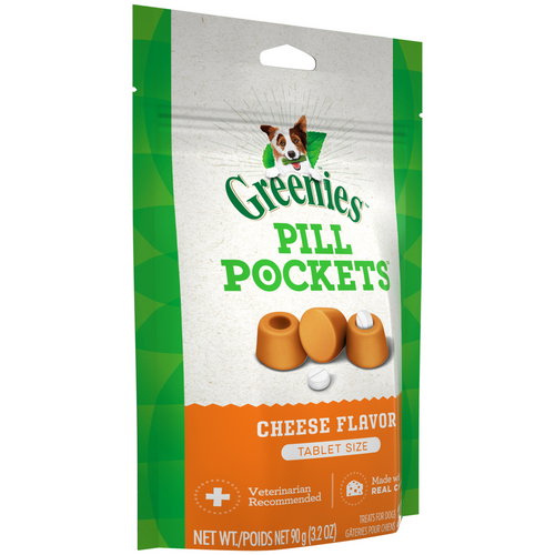 Greenies Pill Pockets Canine Cheese Flavor Dog Treats