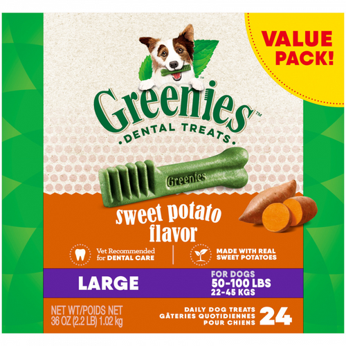 Greenies Dental Bone Sweet Potato