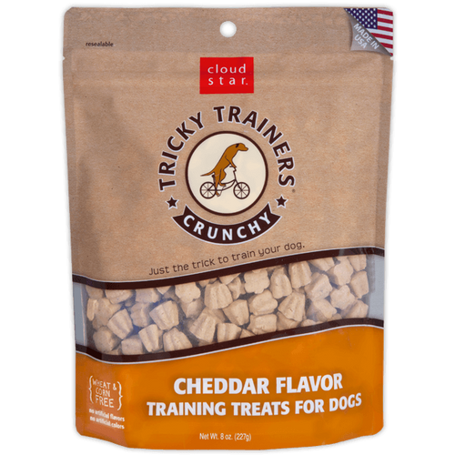 Cloud Star Tricky Trainers Crunchy Cheddar Dog Treats