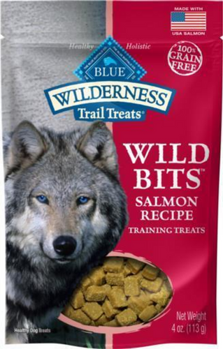Blue Buffalo Wilderness Trail Treats Salmon Wild Bits Dog Treats