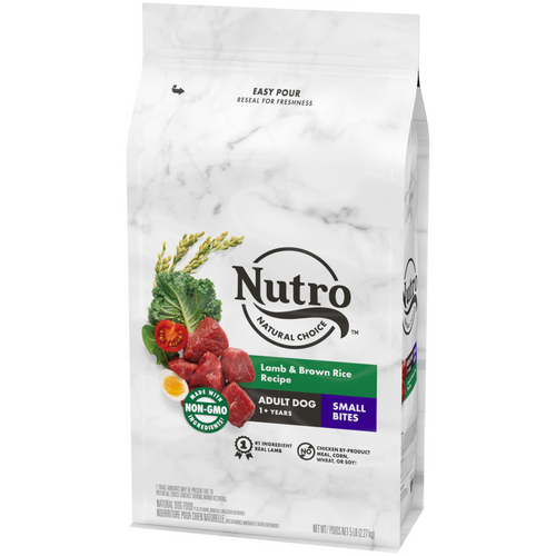 Nutro Wholesome Essentials Small Bites Adult Pasture-Fed Lamb & Rice Dry Dog Food