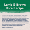 Natural Balance Limited Ingredient Dry Dog Food, Lamb & Brown Rice Recipe
