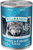 Blue Buffalo Wilderness High-Protein Grain-Free Turkey & Chicken Grill Adult Canned Dog Food