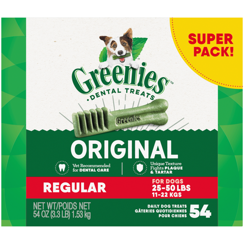 Greenies Original Dental Dog Chews Regular