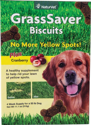 NaturVet GrassSaver Biscuits for Dogs