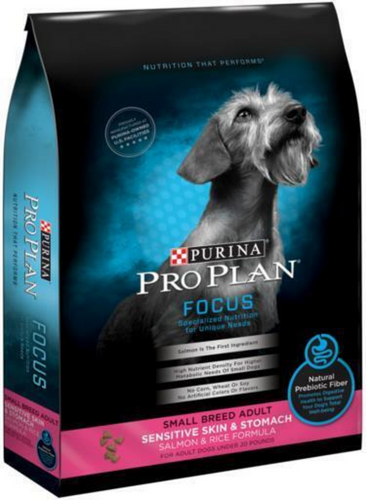 ProPlan Sensitive Skin & Stomach Salmon and Rice Small Breed Dry Dog Food
