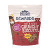 Natural Balance Rewards Crunchy Biscuits Dog Treats for Small Breeds with Real Bison