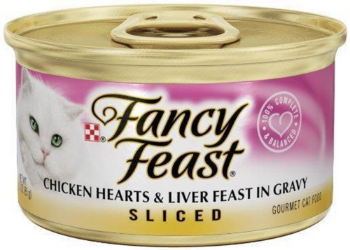 Fancy Feast Sliced Chicken Heart and Liver Wet Cat Food
