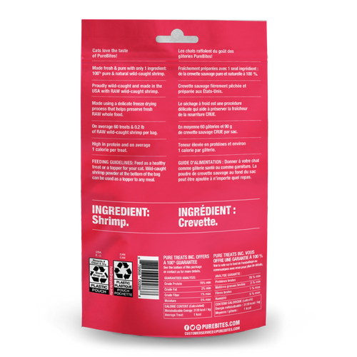 PureBites Freeze Dried Shrimp Cat Treats